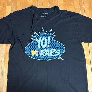 Lucky Brand MTV Raps Black Graphic Tee